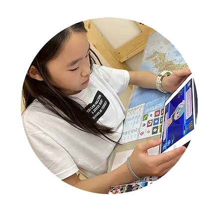 生徒の写真