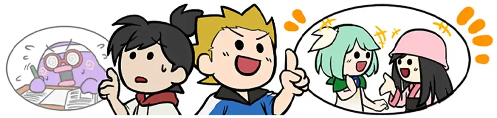 マグナパーティのキャラクター